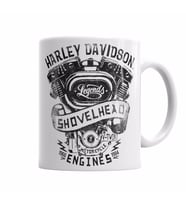 Harley davidson    Kupa  Bardak Porselen
