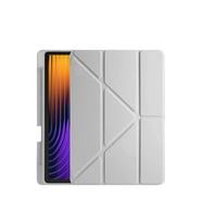 Xiaomi Pad 7 Pro Kılıf Kalemlikli Mars Tablet Kılıfı - Gri