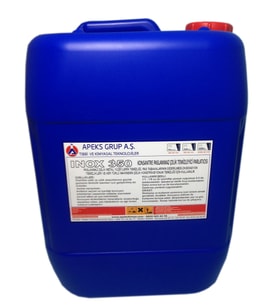 INOX 350 Konsantre Paslanmaz Çelik Temizleyici ve Parlatıcısı - 30 Kg