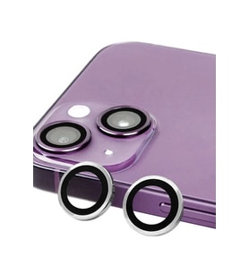 Newface Apple iPhone 14 Plus Raze Metal Kamera Lens - Gümüş
