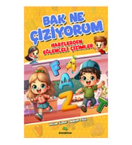 Bak Ne Çiziyorum - Harflerden Eğlenceli Çizimler