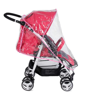 Comfymax Bebek Arabası Yağmurluğu - Pembe (Renksiz)