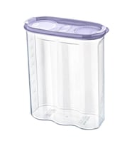 Durukar® 2 Kapaklı Ölçekli Erzak Kuru Gıda Saklama Kutusu Kabı 2,4 Litre-SA940