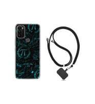 General Mobile Gm21 Plus Kılıf Silikon Desen Boyun Askılı Pi 1701