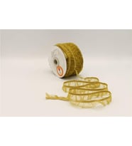 Fırfırlı Lastikler 18 mm Genişlik - 25 mt Hardal