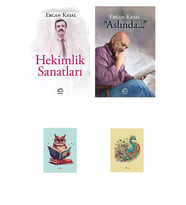 Hekimlik Sanatları - Aslında Ercan Kesal Kitapları (2 NOT DEFTERLİ) (Renksiz)