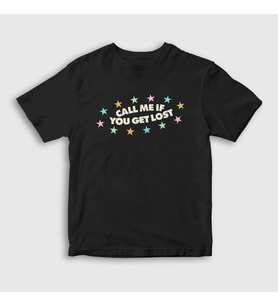 Presmono Unisex Çocuk Siyah Call Me If You Get Lost Tyler The Creator T-Shirt 489388tt