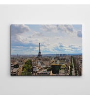 Eyfel ve Paris Kanvas Tablo