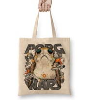 Porg Wars Bez Çanta Uzun Saplı