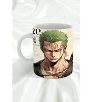 Anime Özel Tasarımlı Hediyelik Kupa Bardak (Beyaz)