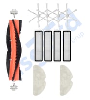 Dreame D10S, D10S PRO, D9 MAX GEN2 Uyumlu 1 Ana Fırça 4 Yan Fırça 4 Filtre 2 Mop PKT-iasgf0000192