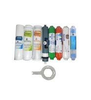Pera Water Açık Kasa Su Arıtma Cihazına Uygun Platinium Mebran 8li Alkali+mineral+detox Filtre Seti