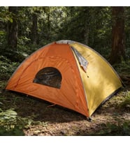 4 Kişilik Yarı Otomatik Kamp Çadırı – Suya Dayanıklı, Hızlı Kurulumlu Outdoor Aile Çadırı, Doğa, Kamp ve Piknik 200x200x135 cm (5680)