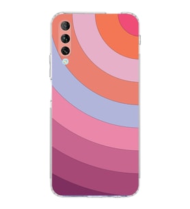 PrintiFy Huawei Psmart ProUyumlu Kamera Korumalı Renk Cümbüşü F Tasarımlı Şeffaf Silikon Kılıf