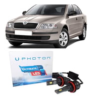 Skoda Octavia Mk2 Led Xenon Sis Farı Ampulü H8 Ultimate 9500 Lumens Yeni Seri Beyaz 2004-2012