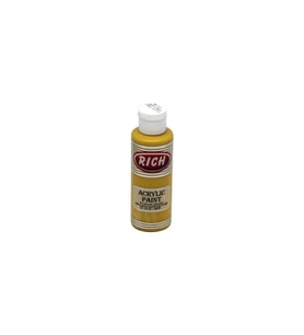 Rıch Akrilik Boya 120 CC Oksit Sarı 120-127 (Karışık)