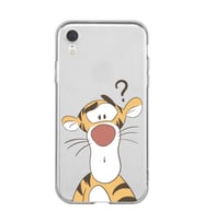 Iphone XR Uyumlu Tigger Tasarımlı Şeffaf Telefon Kılıfı