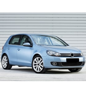 VW Golf 6 Krom Cam Çıtası 4 Prç 2010-2013