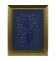 e38 EL İŞÇİLİĞİ TEZHİP TABLO 47*37 cm - 5843