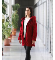 Kadın Polar Bordo - Zenobya