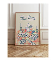 Tekli Çerçeveli Tablo Home Bistro Poster Tablo TK/716 (Ahşap)
