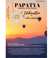 Papatya Dergi 12. Sayı Ağustos-Eylül 2024 (STD)