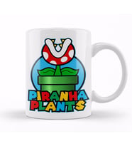 Süper Mario Piranha Planta Kupa Bardak Porselen
