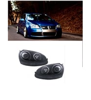 vw golf 5 uyumlu r32 siyah zemin mercek far