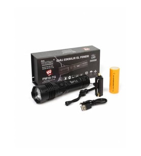 Watton WT-600 3000 Lümen Güçlü El Feneri