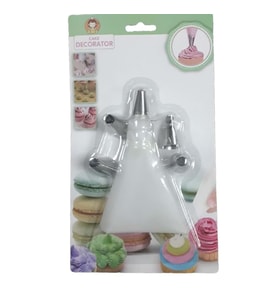 KREMA TORBASI PASTA SETİ (5 parça)