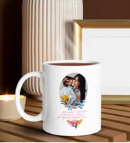 BK Gift Kişiye Özel Fotoğraflı Anneler Günü Temalı Beyaz Kupa Bardak, Anneler Günü Hediyesi, Anneye Hediye, Ev Hediyesi-1