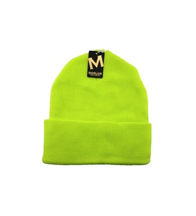 Unisex Balıkçı Bere NEON YEŞİL-Tek Ebat