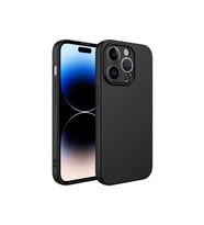 Apple iPhone 14 Pro Max Uyumlu Kılıf Zore Kamera Korumalı Mara Lansman Kapak (Siyah)