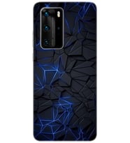 Huawei P40 PRO (ELS-NX9) Uyumlu Kılıf Desen Baskılı Silikon Karmaşık Design STK:1874