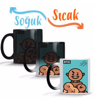 Bt21 Shooky Bts Sihirli Kupa Bardak Porselen