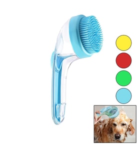 KEDİ - KÖPEK - EVCİL HAYVAN YIKAMAFIRÇASI SİLİKON ŞAMPUAN HAZNELİ=MiKA KRİSTALPLASTİK SAP (5343)