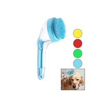 KEDİ - KÖPEK - EVCİL HAYVAN YIKAMAFIRÇASI SİLİKON ŞAMPUAN HAZNELİ=MiKA KRİSTALPLASTİK SAP (5343)