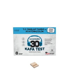 LGS 8. Sınıf İnkılap Tarihi 30 Kafa Test ve Telefon Standı