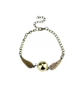 Northcity Snitch Bileklik - Harry Potter Temalı Unisex Bronz Bileklik