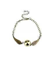 Northcity Snitch Bileklik - Harry Potter Temalı Unisex Bronz Bileklik