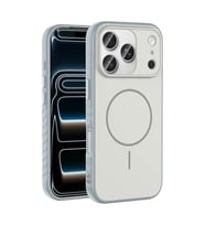 Coverzone iPhone 17 Pro ?le Uyumlu Kamera Lens Korumal? K?l?f Magsafe Uyumlu Kablosuz ?arj �zellikli Tea Silikon Telefon K?l?f? G�m�?