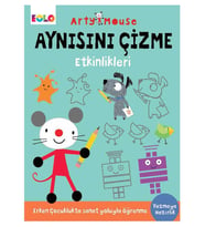 3-6 Yaş Arty Mouse Aynısını Çizme Etkinlikleri Eolo Yayınları