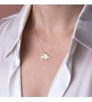 Kişiye Özel 925 Ayar Gümüş Boğa Burcu Kolye
