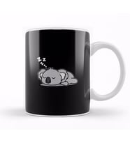 Cute Lazy Koala Bear Napping Funny Gift For Zoo Animal Lover Kupa Bardak Porselen