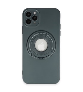 Apple İphone 12 Pro Kılıf Lukka Magneticsafe Kapak - Koyu Yeşil