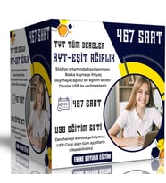 2024 TYT Tüm Dersler – AYT Eşit Ağırlık (467 Saat)
