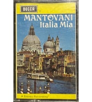 (Plak Değildir KASET tir) Kaset Mantovani Italia Mia Kaset