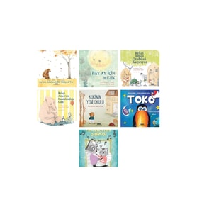 3-8 Yaş Resimli Eğitici 7li Kitap Seti