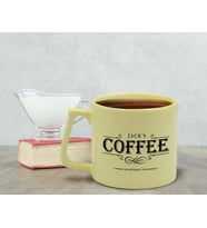 BK Gift Kişiye Özel İsimli Tarihli Pastel Sarı Middle Kupa Bardak, Arkadaşa Hediye, Ev Hediyesi, Doğum Günü Hediyesi, Ofis Hediyesi-3