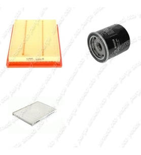 Bosch Filtre Bakım Seti Nissan Almera II 1.8 Benzin 2000-2001 Hava + Yağ F. + Polen Filtre Bosch